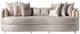 Michael Amini® Carmela Mansion Almond/Gold Sofa-2