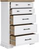 Benchcraft® Ashbryn Natural/White Chest-2