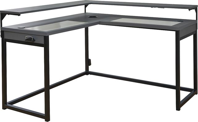 Signature Design by Ashley® Lynxtyn Two-Tone Office L-Desk-0