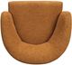 Parker House® Mingle Thatch Jute Swivel Glider Accent Chair-4