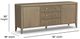 Flexsteel® Reed Driftwood Oak Entertainment Console-2