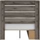 Signature Design by Ashley® Urbanoore Brown Gray Youth 2-Drawer Full Storage Panel Bed-4