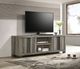 Crown Mark Rangley Weathered Brown TV Stand-1