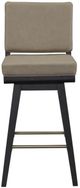 Bernards Elure Peppercorn/Slate Swivel Bar Stool-2