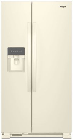 Whirlpool® 36 in. 24.6 Cu. Ft. Biscuit On Biscuit Side-By-Side Refrigerator