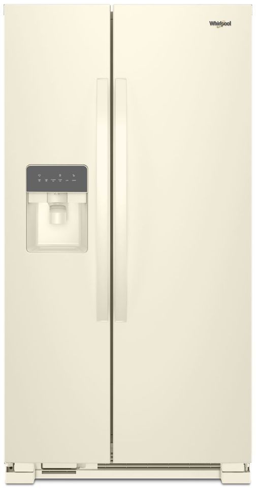 Whirlpool® 36 in. 24.6 Cu. Ft. Biscuit On Biscuit Side-By-Side Refrigerator-0
