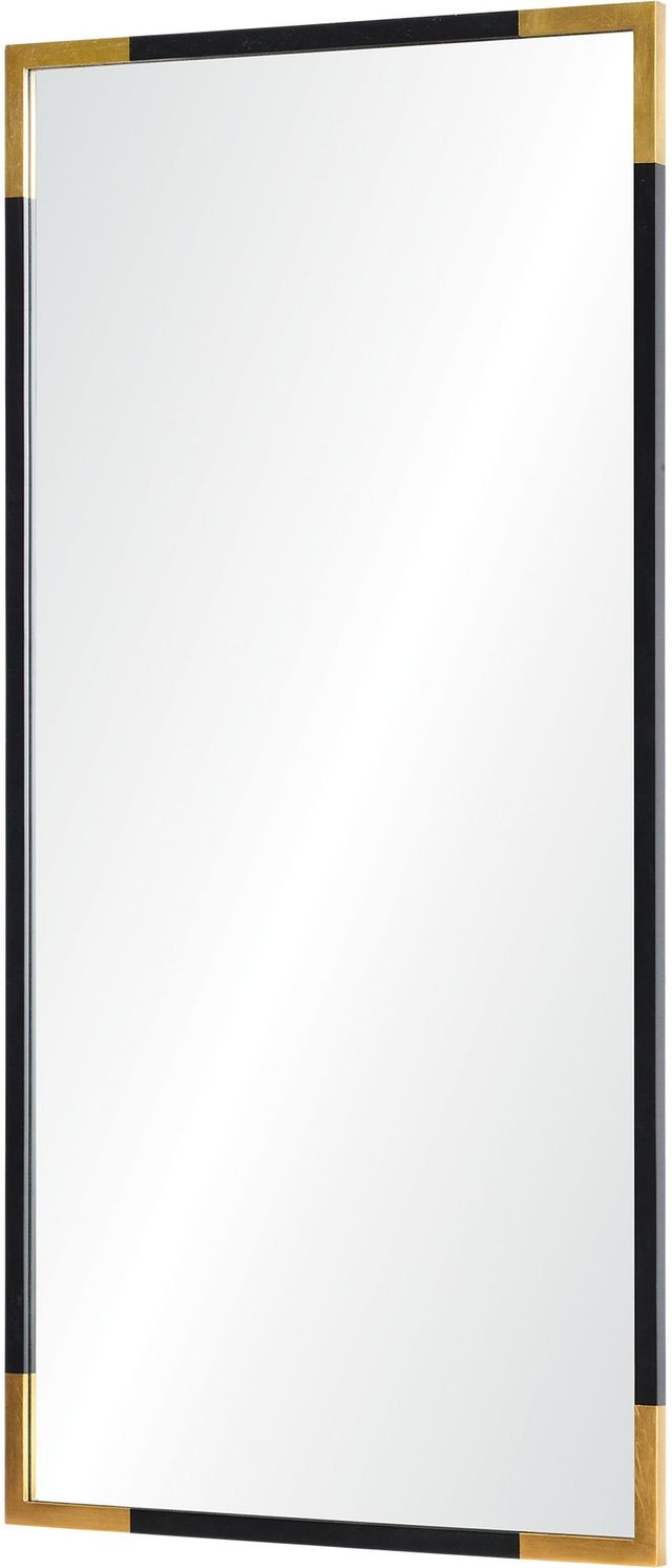 Renwil® Osmond Gold Leaf & Black Painted Wall Mirror-1