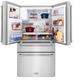 ZLINE 36" 21.6 Fingerprint Resistant Stainless Steel Counter Depth French Door Refrigerator -3