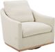 Moe’s Home Collection Linden Soft Beige Swivel Chair-0