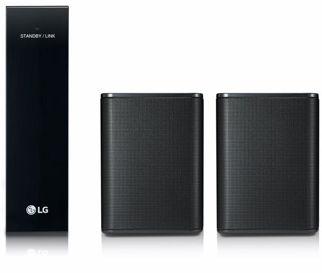 LG 2.0 Channel Black Wireless Rear Speaker Kit-0