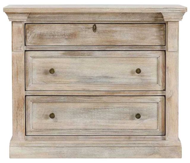 Classic Home Adelaide Natural Cream Wash Nightstand-2