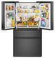 Whirlpool® 36" 29.8 Cu. Ft. FingerPrint Resistant Black Stainless Steel French Door Refrigerator with Flexible Temperature Drawer-4
