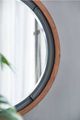 A & B Home Mogley Brown Wall Mirror-4