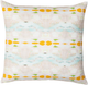 Laura Park Designs Flower Child Orange 22" x 22" Throw Pillow-0