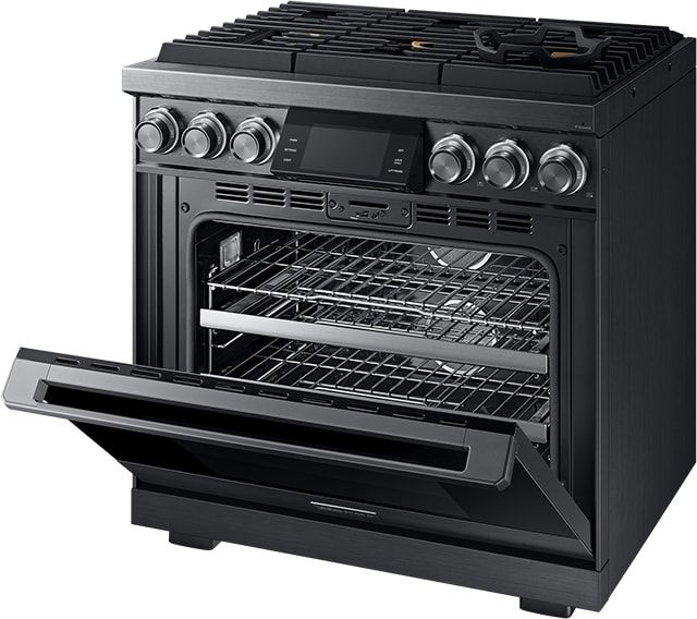 Dacor® Contemporary 36" Graphite Stainless Steel Pro Style Natural Gas Range-3
