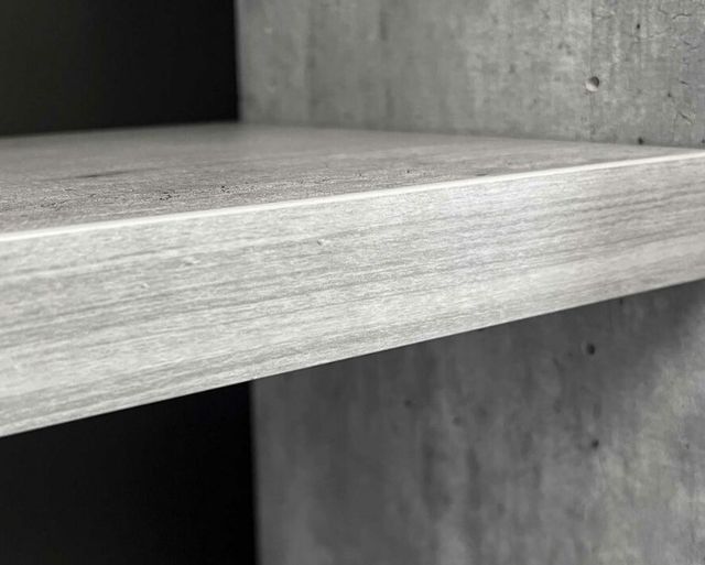 Martin Furniture Mason Concrete Open Bookcase-3