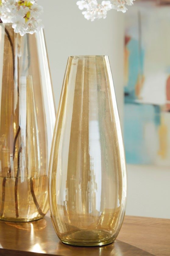 Signature Design by Ashley® Rhettman Amber 16" Vase-1