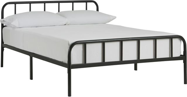 Signature Design by Ashley® Trentlore Black Full Platform Bed-1