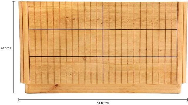 Moe's Home Collection Povera Natural Dresser-3