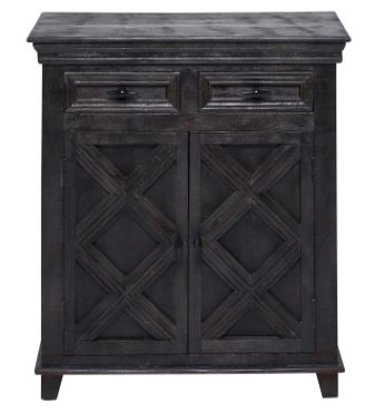 Jaipur Furniture Alderfer Onyx Sand 2-Door Cabinet-2