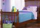 Vaughan-Bassett Cottage Cherry Full Slat Poster Bed-0