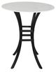 CabanaCoast® Customizable Monaco Stone 36" Outdoor Round Bar Table-1