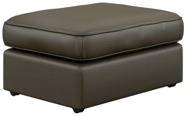 Flexsteel® Vail Dark Brown Ottoman-0