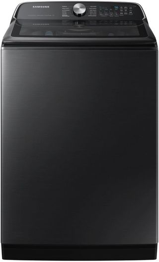 Samsung 5.4 Cu. Ft. Brushed Black Agitator Top Load Washer
