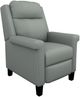 Best® Home Furnishings Customizable Prima Fabric Power Tilt Headrest High Leg Recliner with Espresso Legs-0