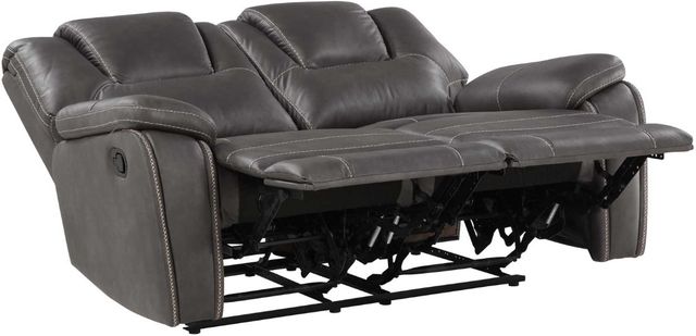 Steve Silver Co. Katrine Charcoal Mnaual Reclining Loveseat-1