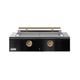 Caliber™ Rockwell Social 42" 2-Burner Gloss Black Built-In Liquid Propane Grill with Brass Hardware-0
