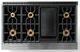 Viking® 7 Series 48" Eucalyptus Pro Style Gas Range with Griddle-4