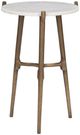 Classic Home Halley Brown/White Accent Table-0