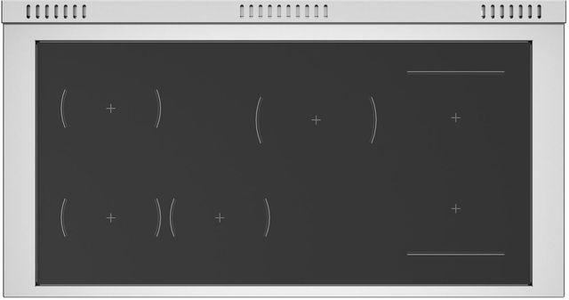 Bertazzoni Professional Series 48" Fingerprint Resistant Stainless Steel Pro Style Induction Range-2