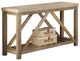 Homelegance® Ridley Weathered Natural Sofa Table-0