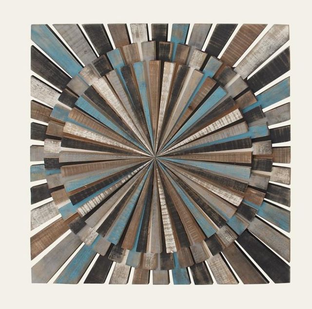 Deco Marche Multi-Colored Starbust Dimensional Wall Art-3