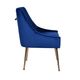 VIG Furniture Modrest Castana 2-Piece Blue/Gold Dining Chair Set-1