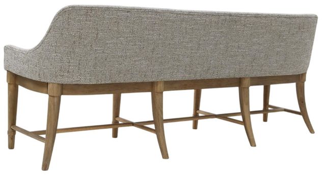Legacy Classic Seraphina Sunlit Oak Upholstered Dining Bench-2