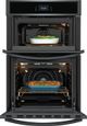 Frigidaire Gallery® 27" Smudge-Proof® Black Stainless Steel Oven/Micro Combo Electric Wall Oven -2