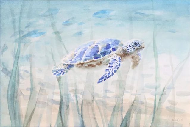 Stylecraft Undersea Turtle Wall Art-1