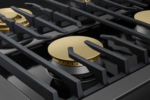 Dacor® 36" Graphite Stainless Natural Gas RangeTop-6