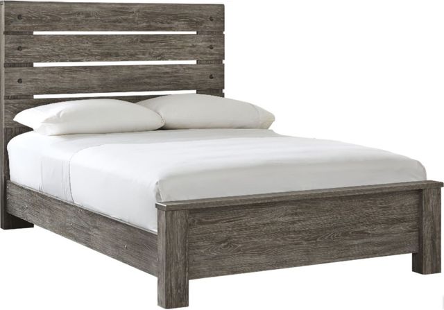 Signature Design by Ashley® Cazenfeld 6-Piece Black/Gray Full Panel Bed Set-1