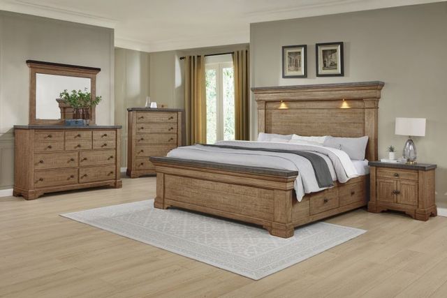 New Classic® Home Furnishings Augusta Rustic Brown Chest-2