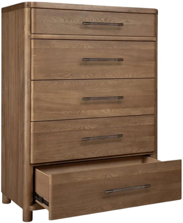 Modus Furniture Hollis Cabin Glow 5-Drawer Chest-3