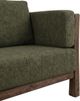 International Furniture Direct Roots Brown/Green Sofa-3