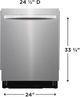 Frigidaire 24" Stainless Steel Built In Dishwasher-3