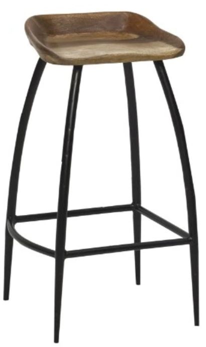 Jaipur Furniture Landon Brown Bar stool-0