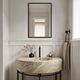 Renwil® Elvas Matte Black Accent Mirror-1