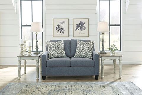 Benchcraft® Lemly Twilight Loveseat-3