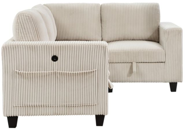 Homelegance® Walterboro 4-Piece Beige L-Shape Sectional-3